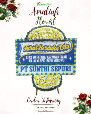 Papan Bunga Duka di Padang Jati